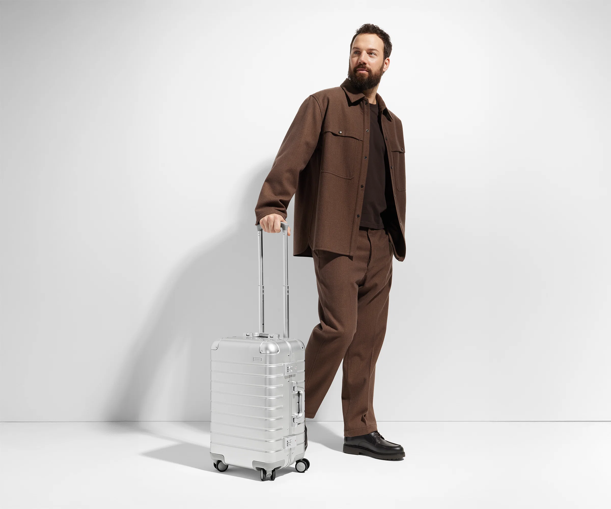 The Bigger Carry-On: Aluminum Edition in Silver - Image 7