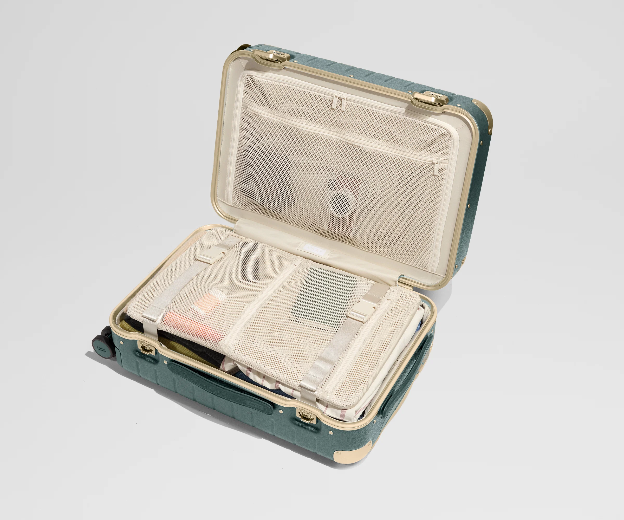The Aluminum Edge Bigger Carry-On in Ivy Green - Image 5
