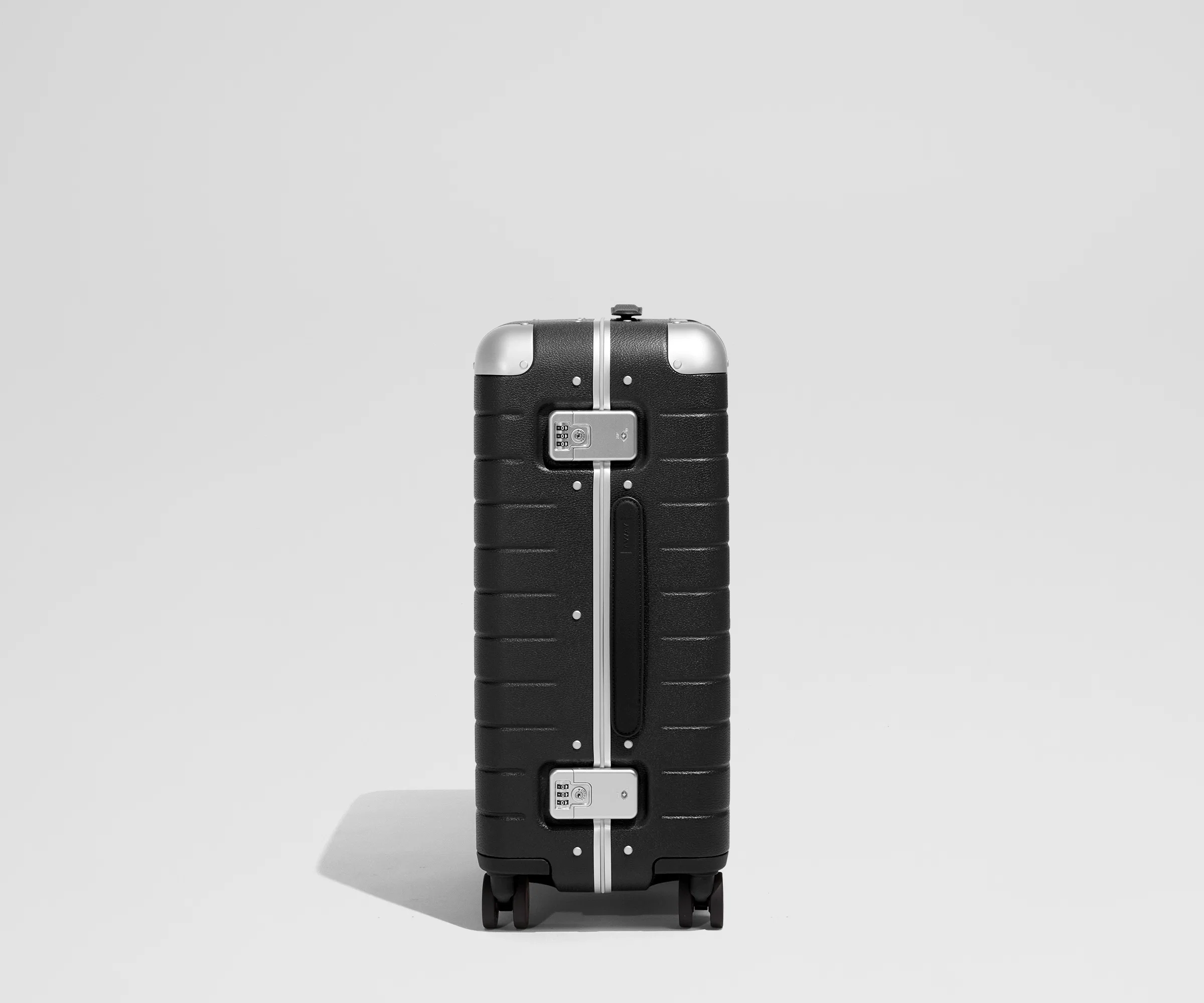 The Aluminum Edge Bigger Carry-On in Jet Black - Image 3
