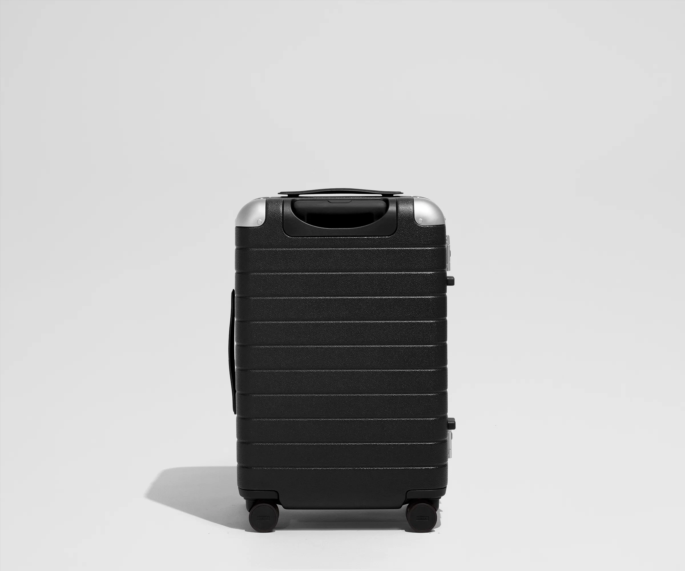 The Aluminum Edge Bigger Carry-On in Jet Black - Image 6