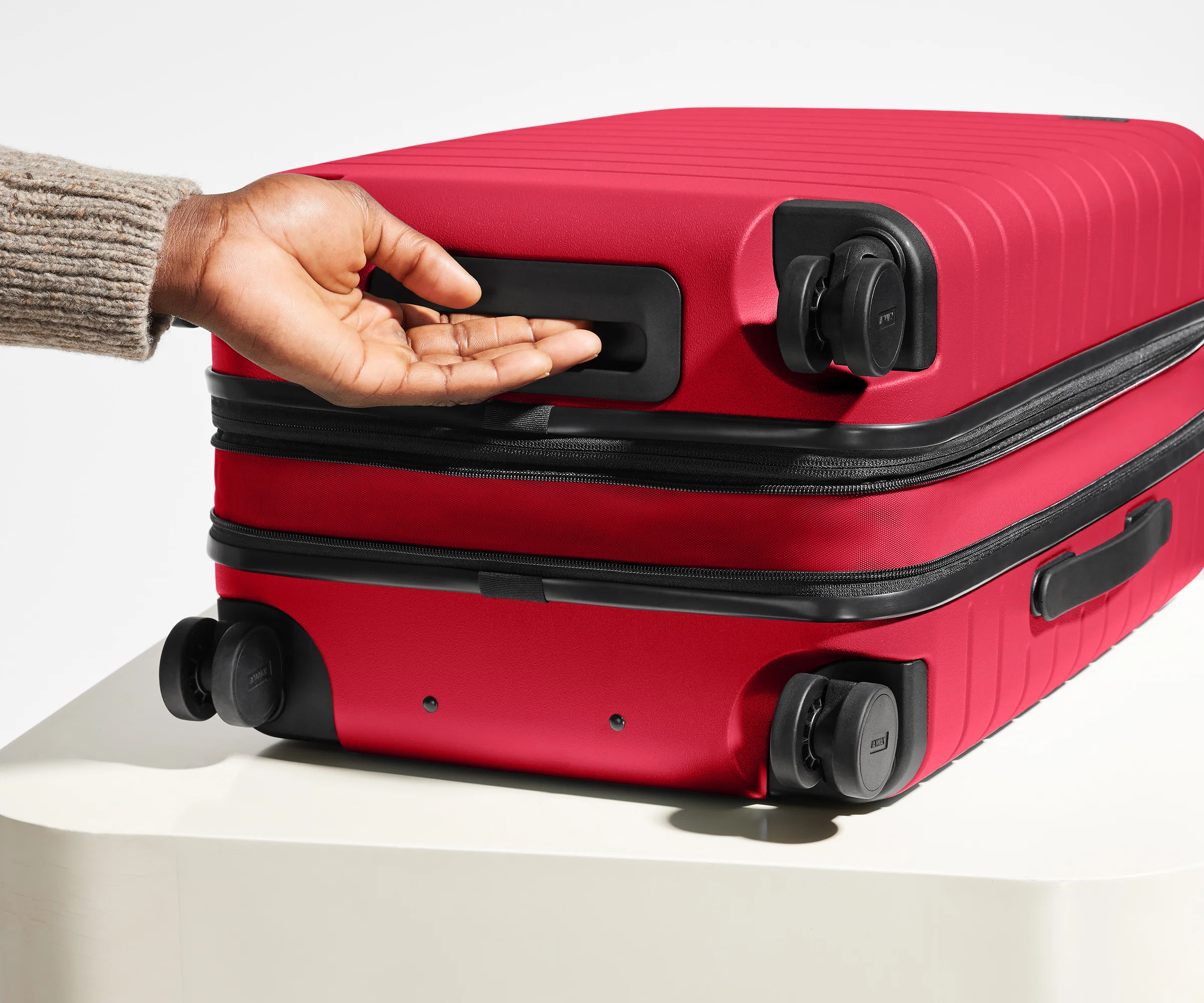 The Bigger Carry-On Flex in Cherry Red - Image 6