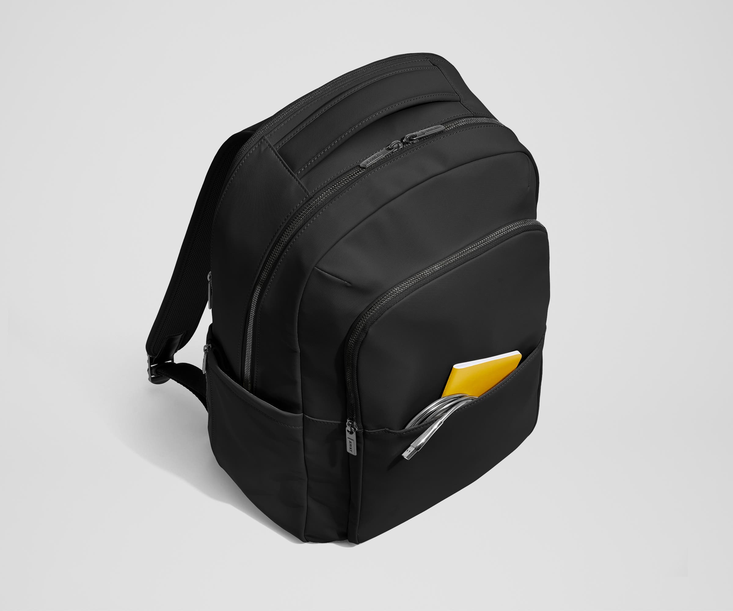 The Commuter Backpack in Jet Black - Image 3