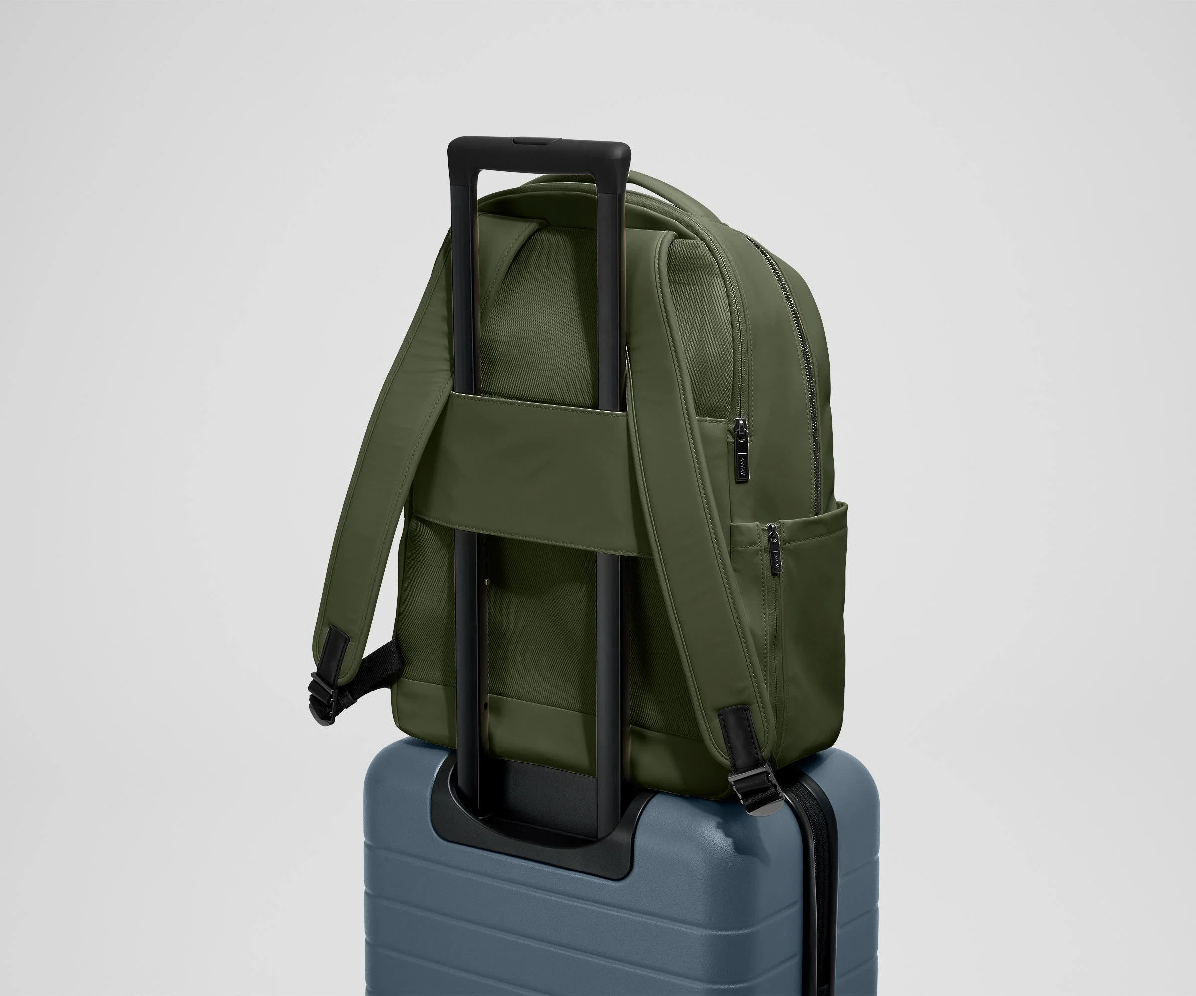 The Commuter Backpack in Olive Green - Image 6