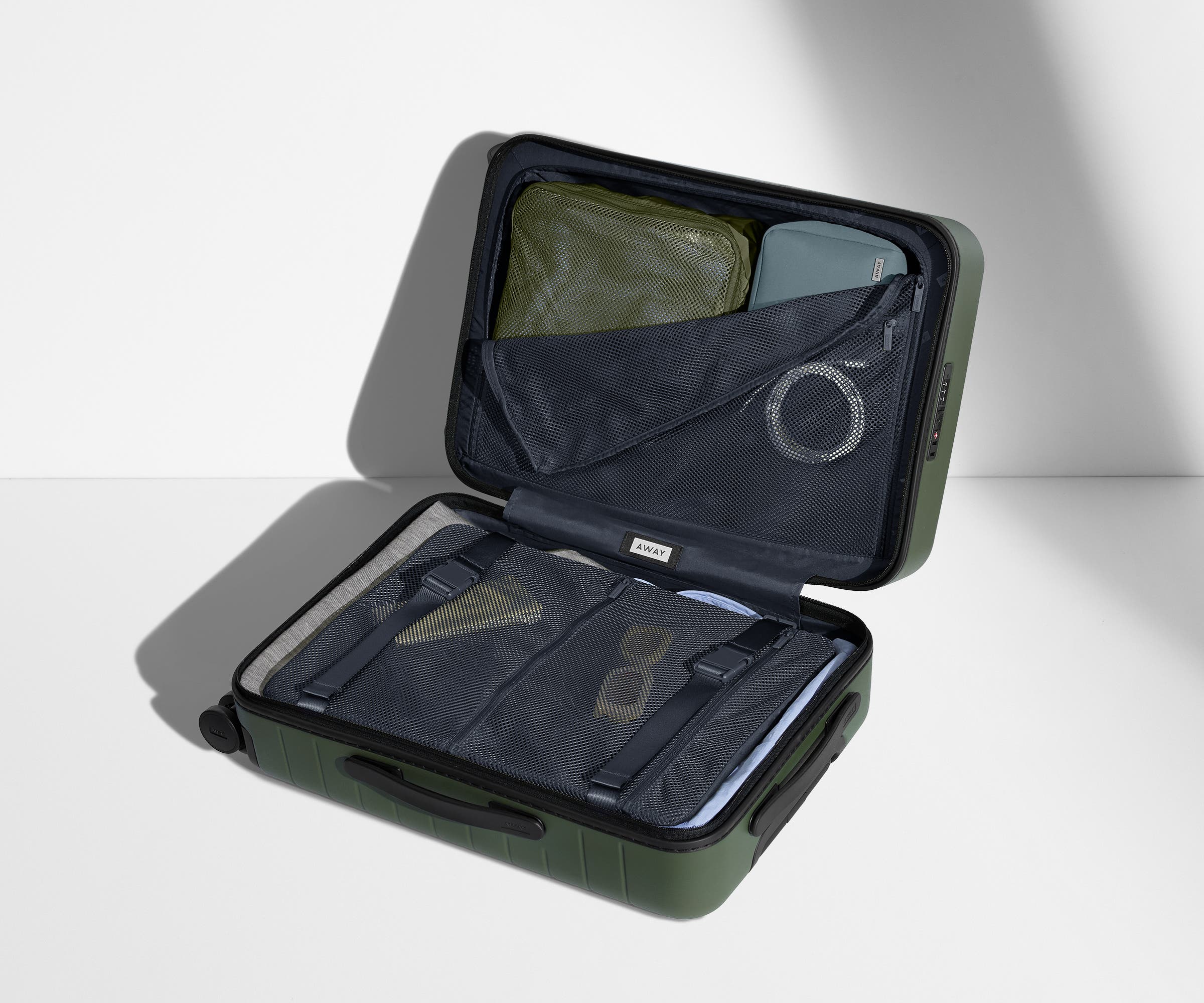 The Bigger Carry-On in Olive Green - Image 4
