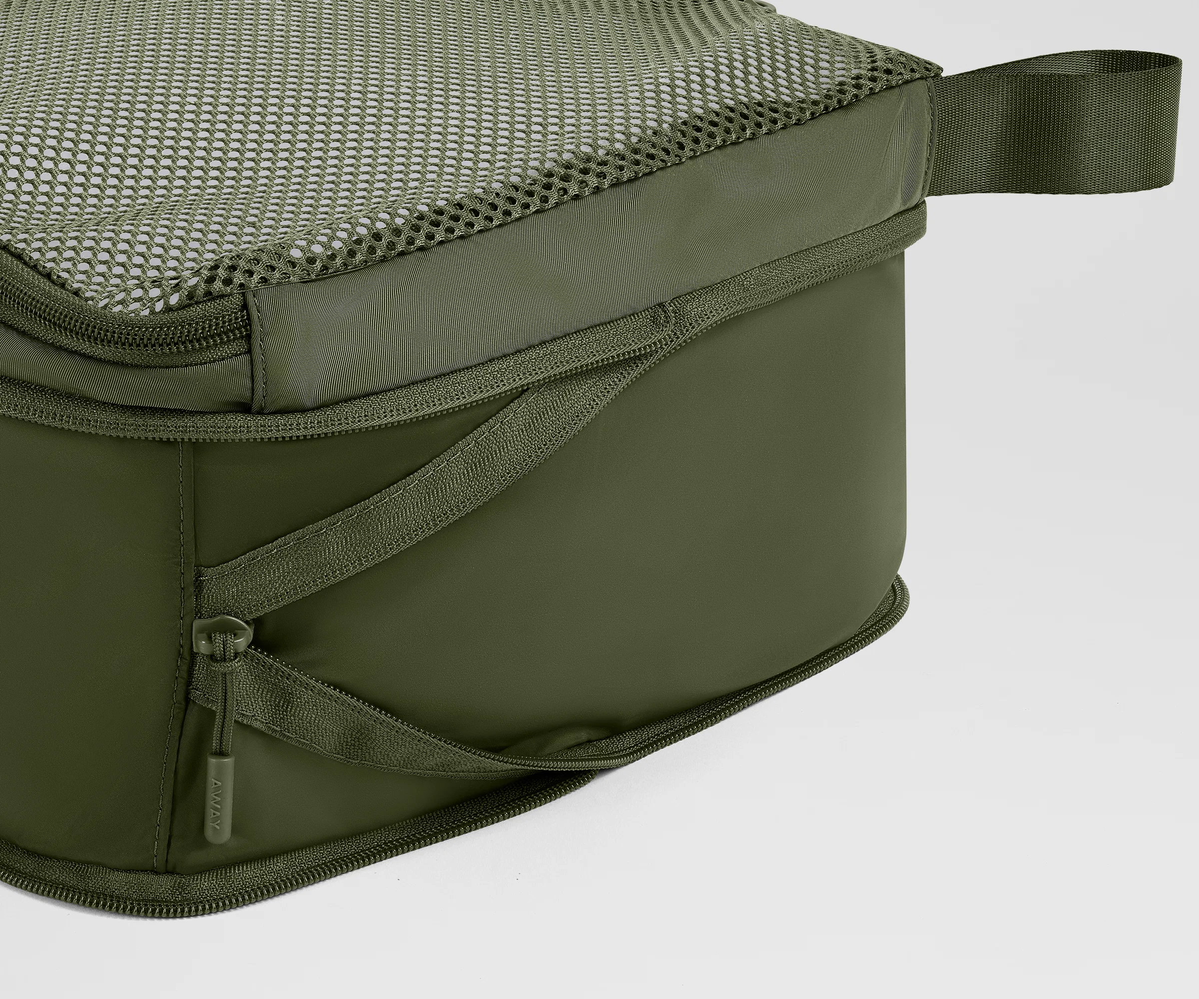 Compression Packing Cubes in Olive Green - Image 3