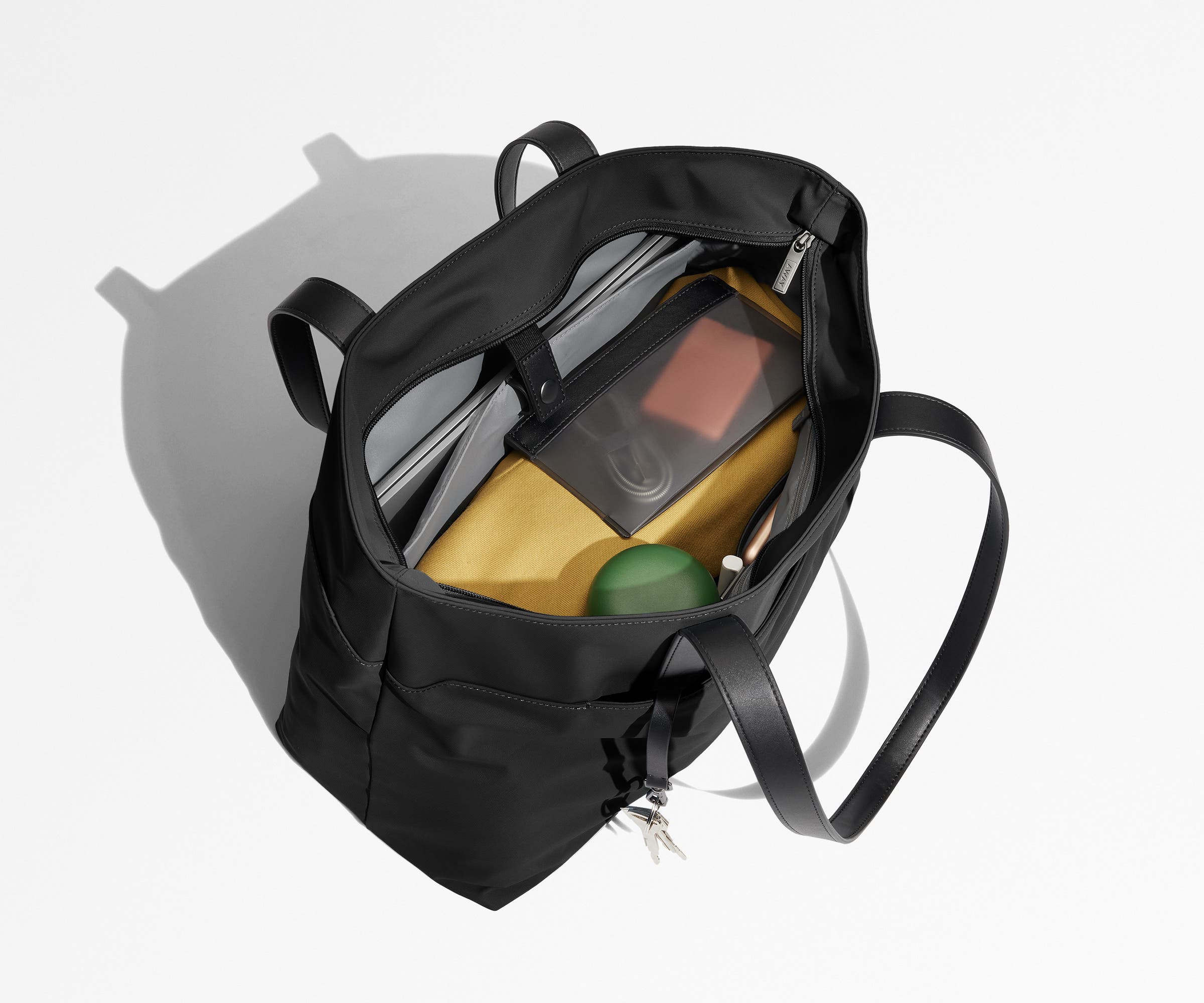 The Everywhere Tote in Jet Black - Image 4