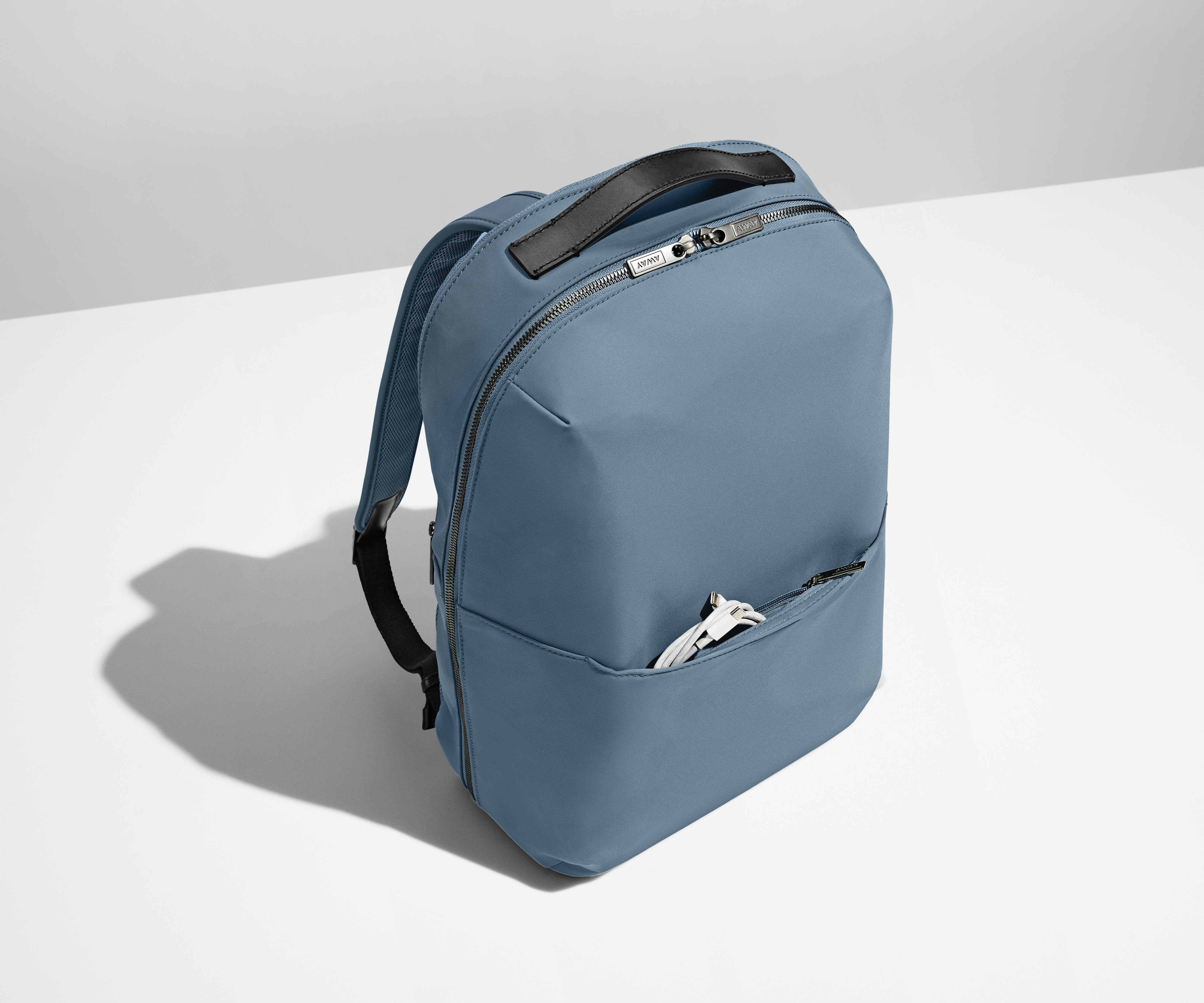 The Everywhere Zip Backpack in Coast Blue - Image 4