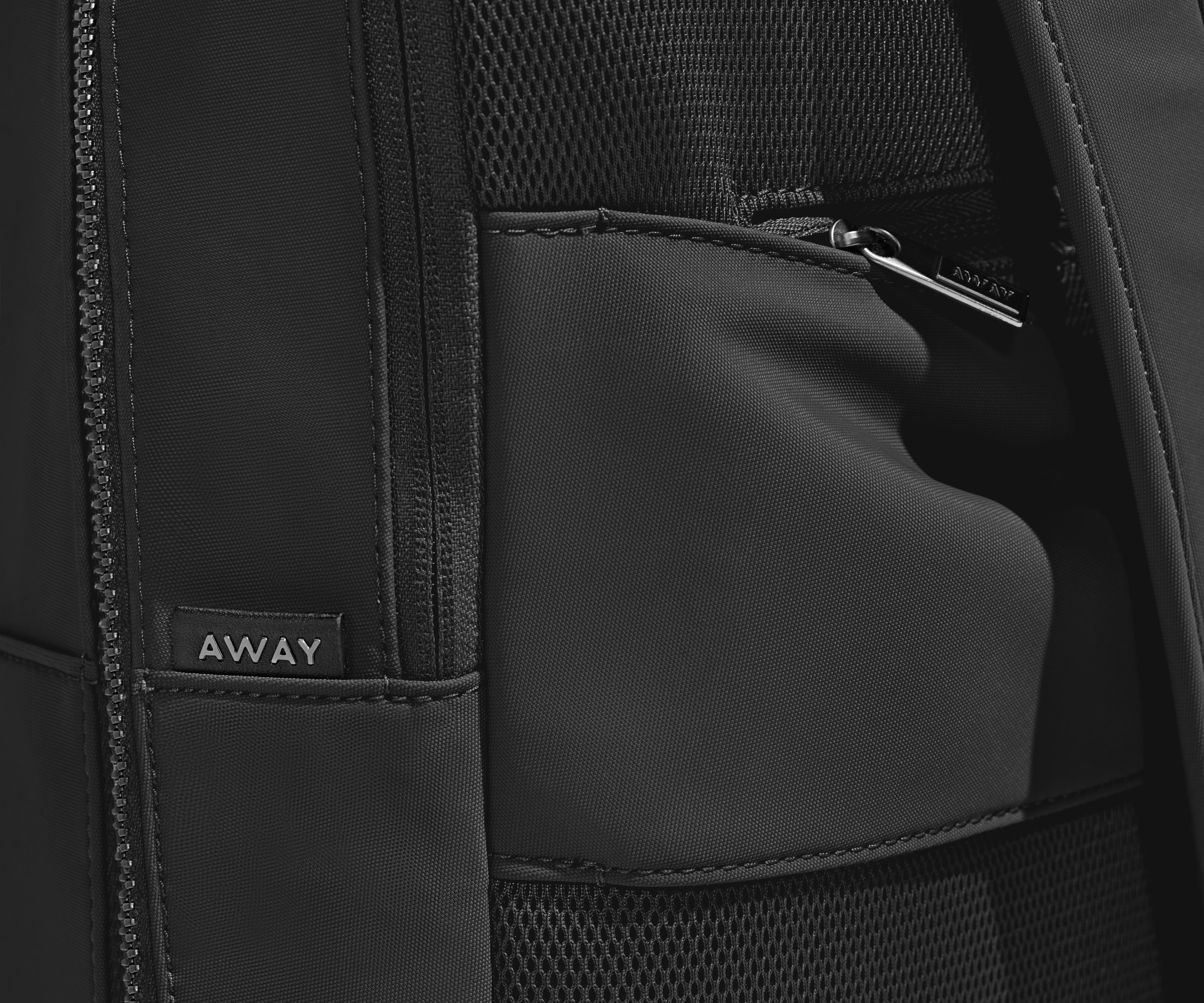 The Everywhere Zip Backpack in Jet Black - Image 6