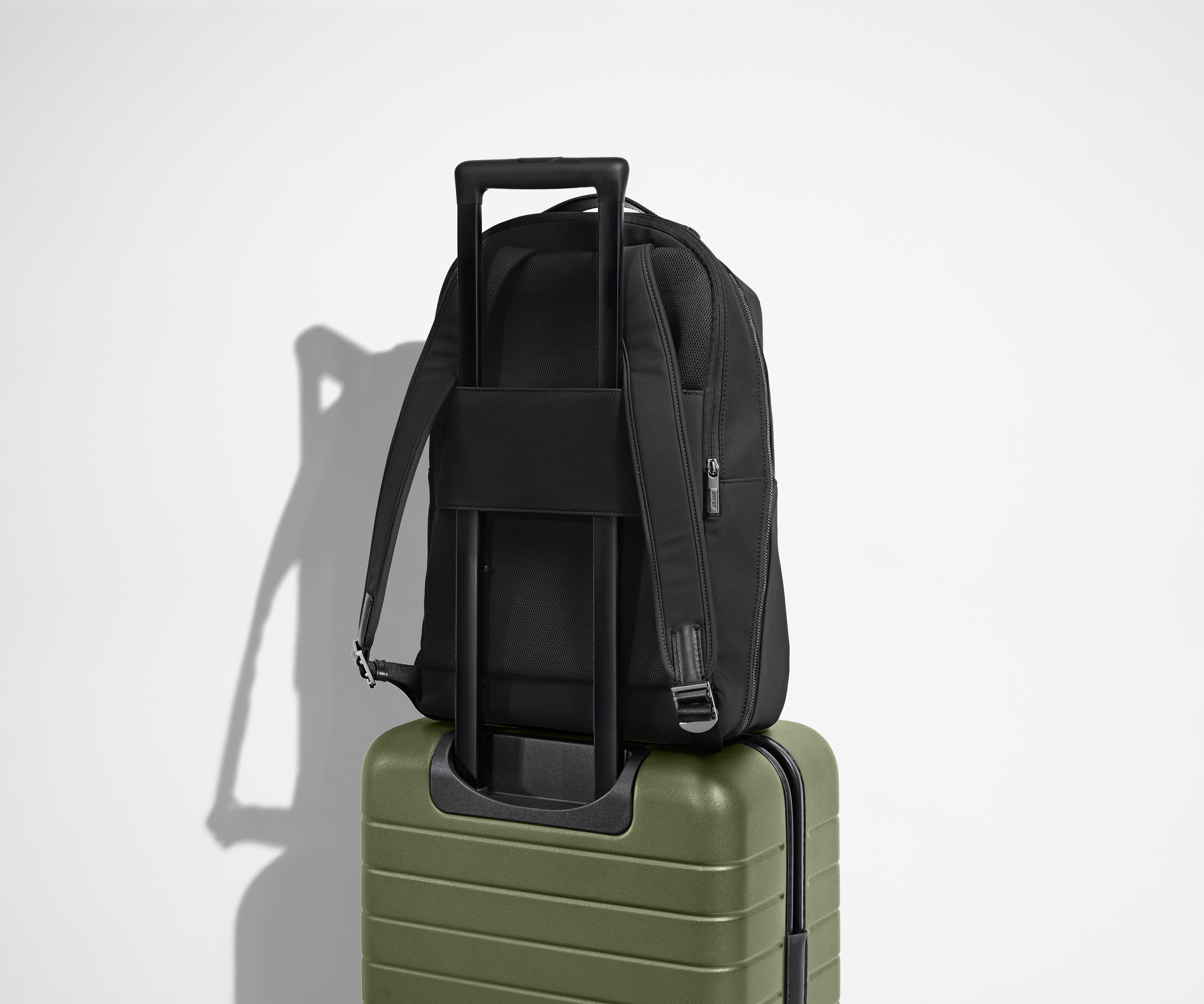 The Everywhere Zip Backpack in Jet Black - Image 7