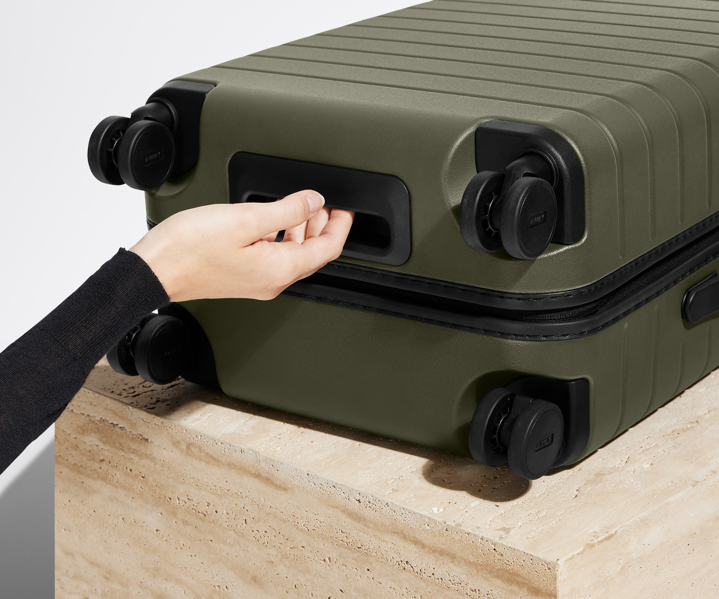 The Bigger Carry-On in Olive Green - Image 5