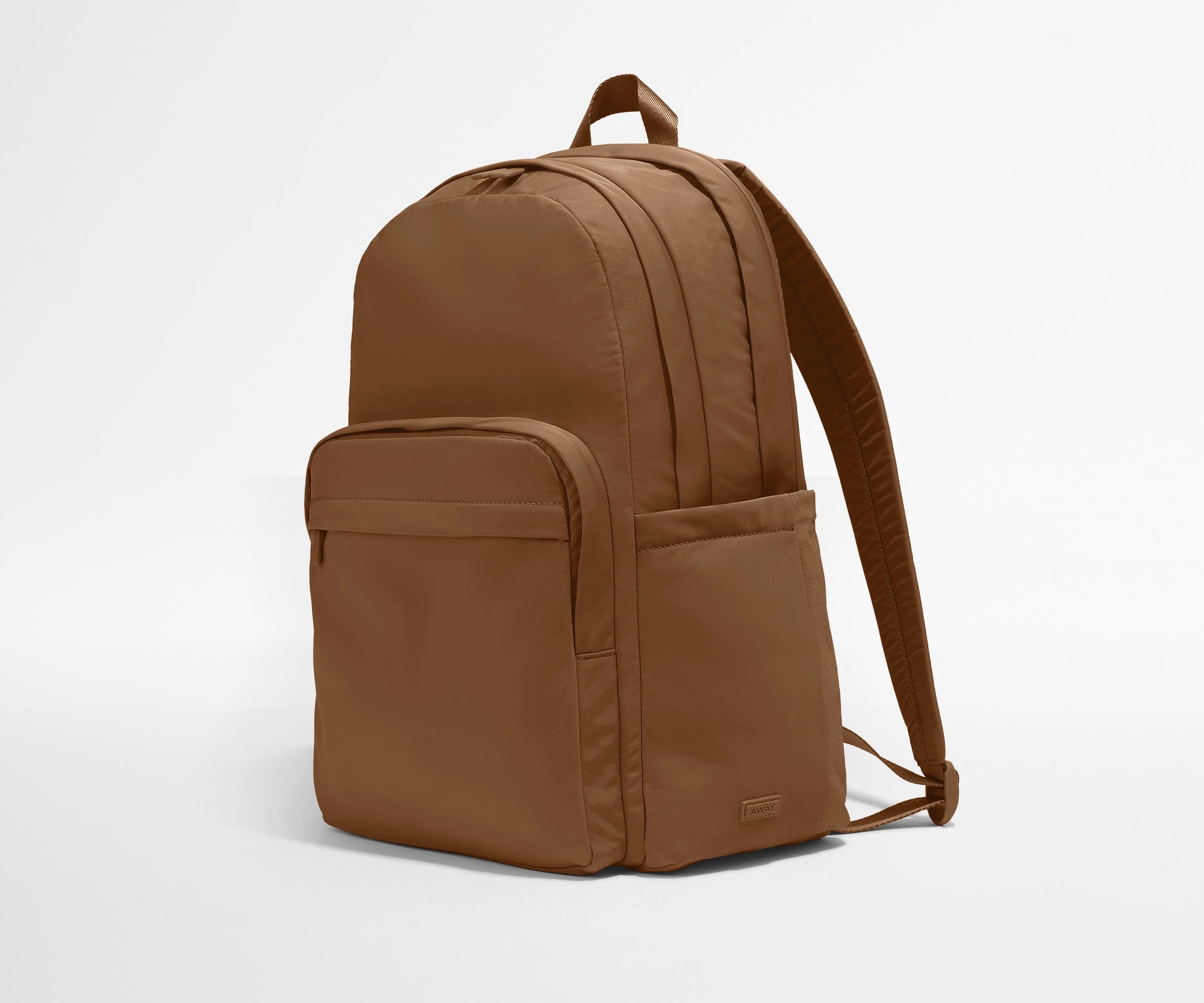 Large Featherlight Backpack in Amaro Brown - Image 3