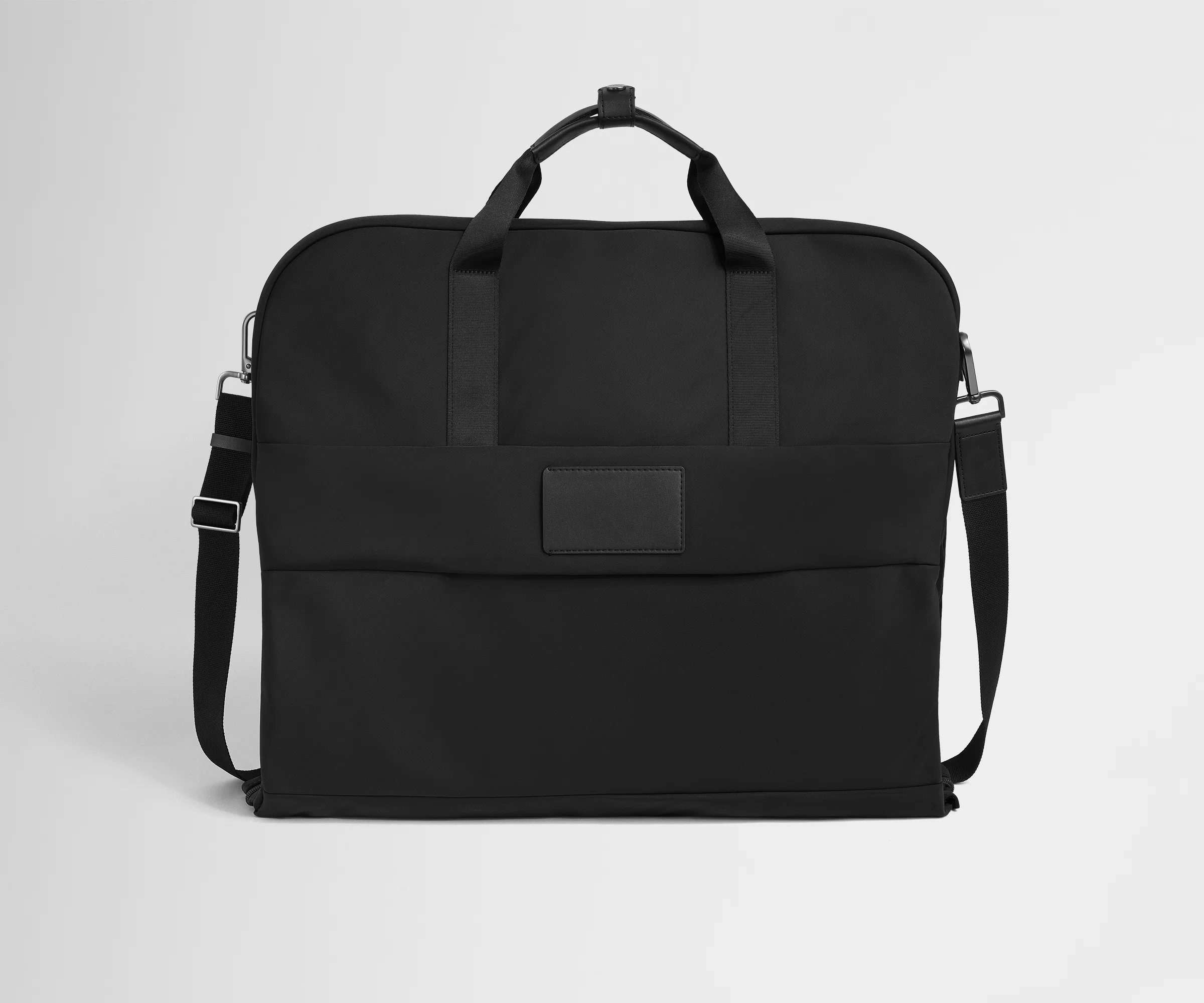 Garment Bag in Jet Black - Image 6