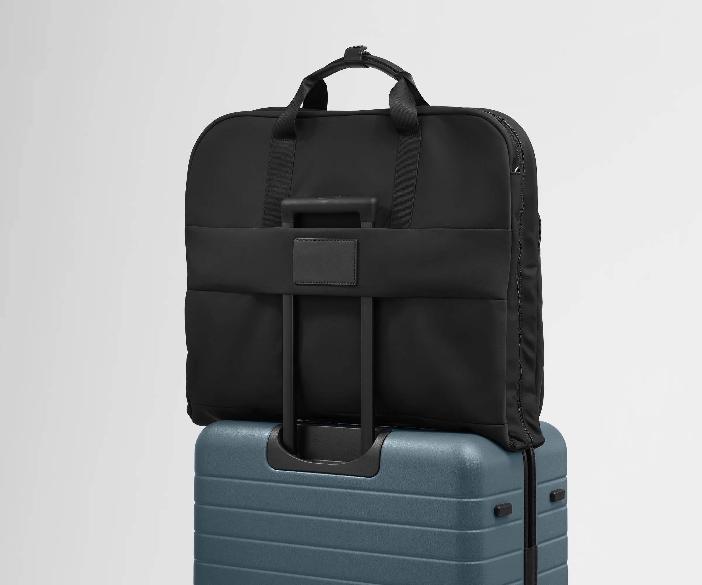 Garment Bag in Jet Black - Image 7