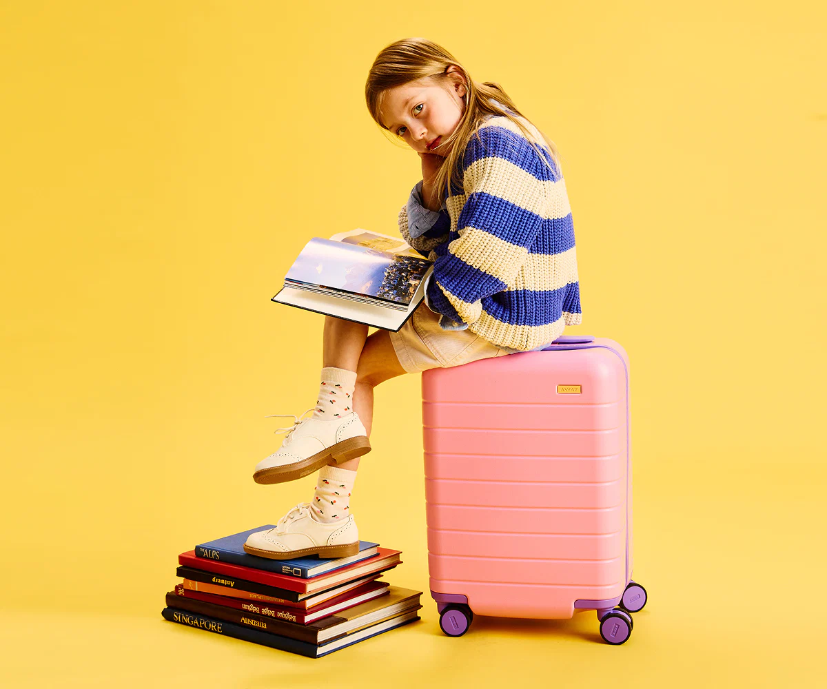 The Kids Carry-On in Berry Pink - Image 8
