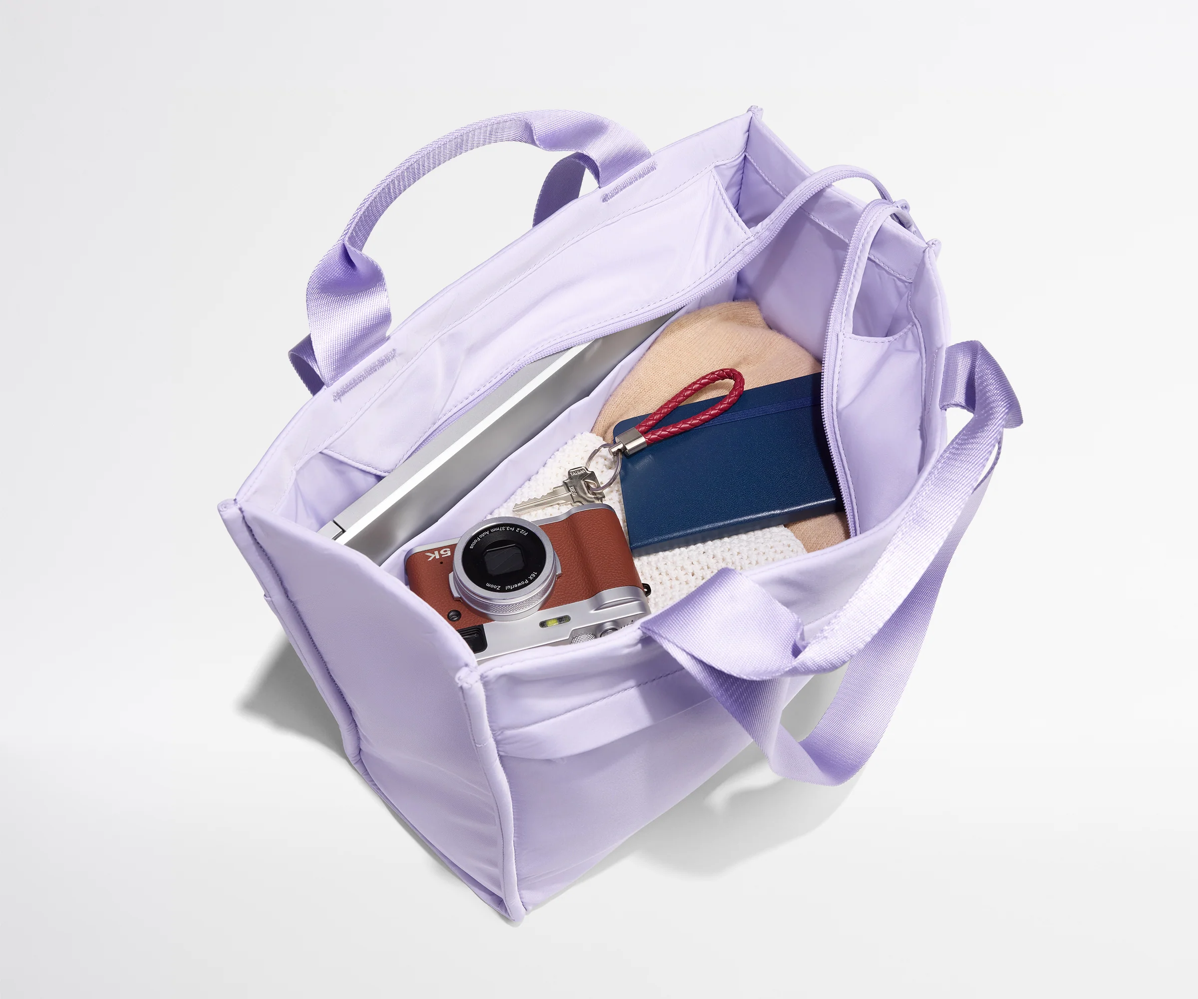 Featherlight Daily Tote in Lavender Haze Purple - Image 3