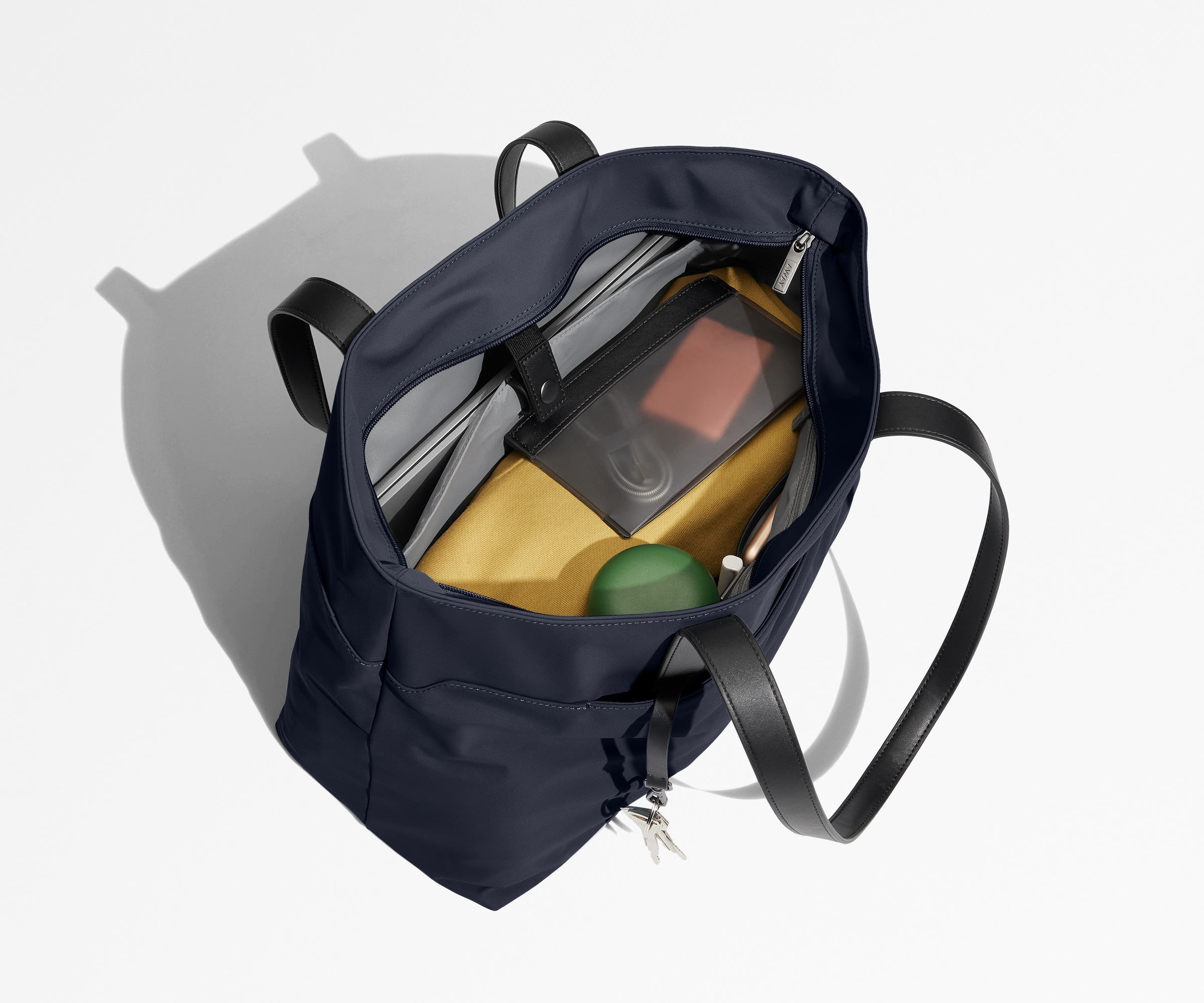 The Everywhere Tote in Navy Blue - Image 4