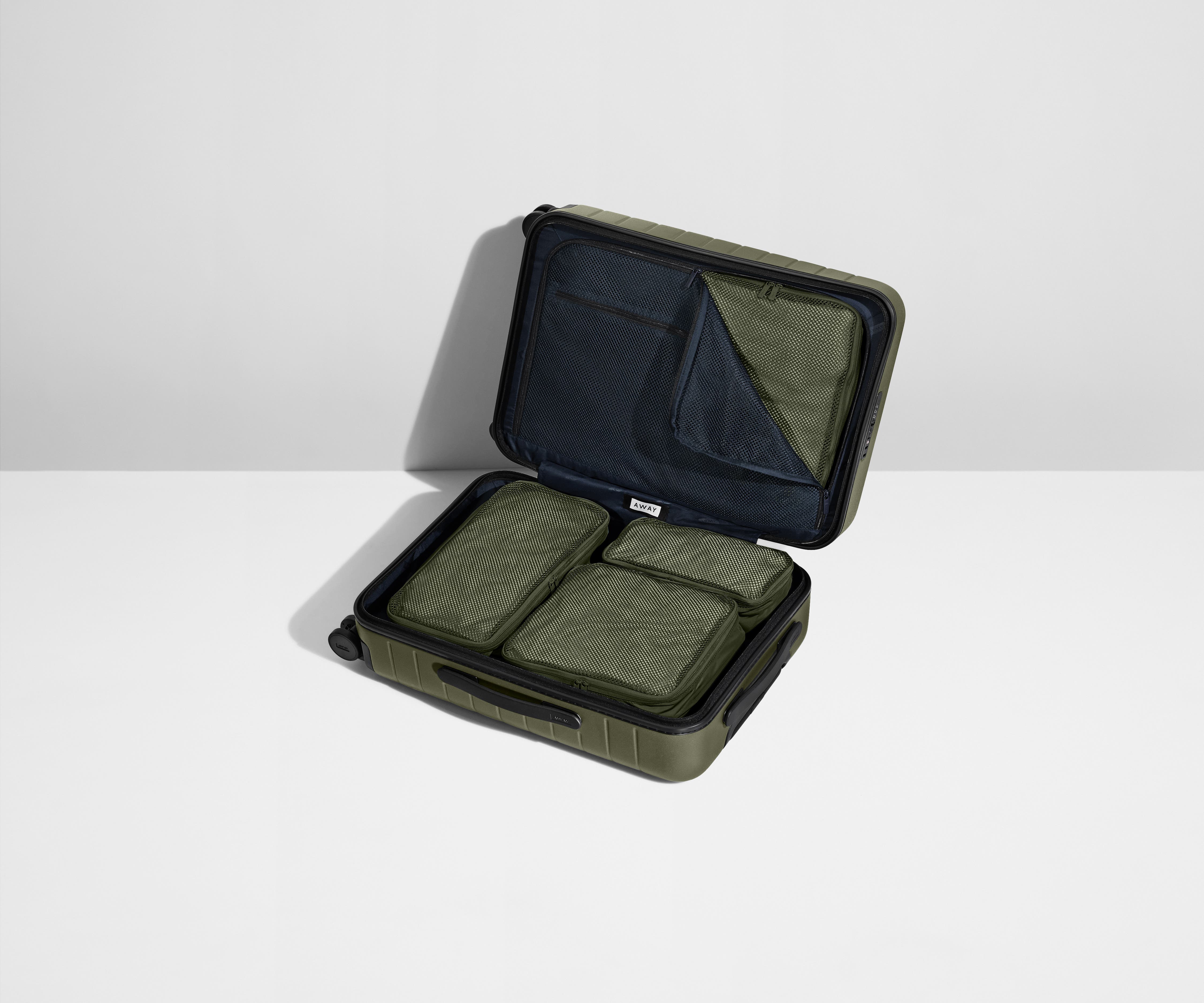 The Insider Packing Cubes in Olive Green - Image 3