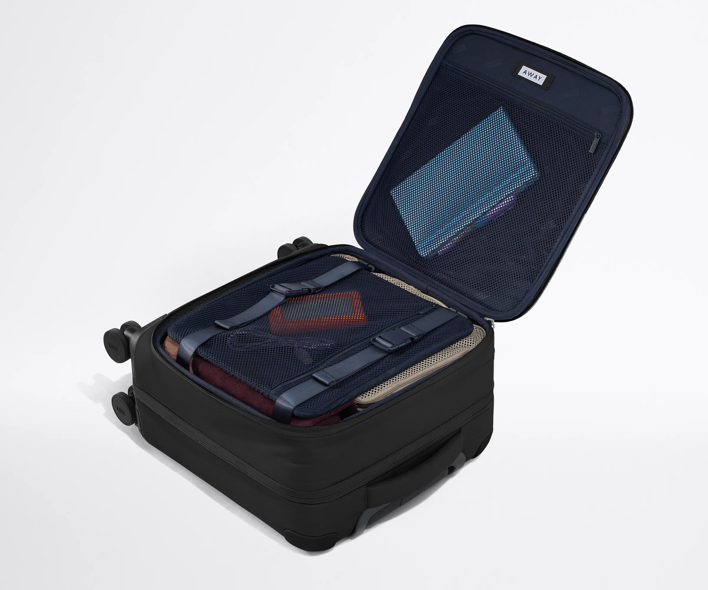 Softside Compact Carry-On in Jet Black - Image 5