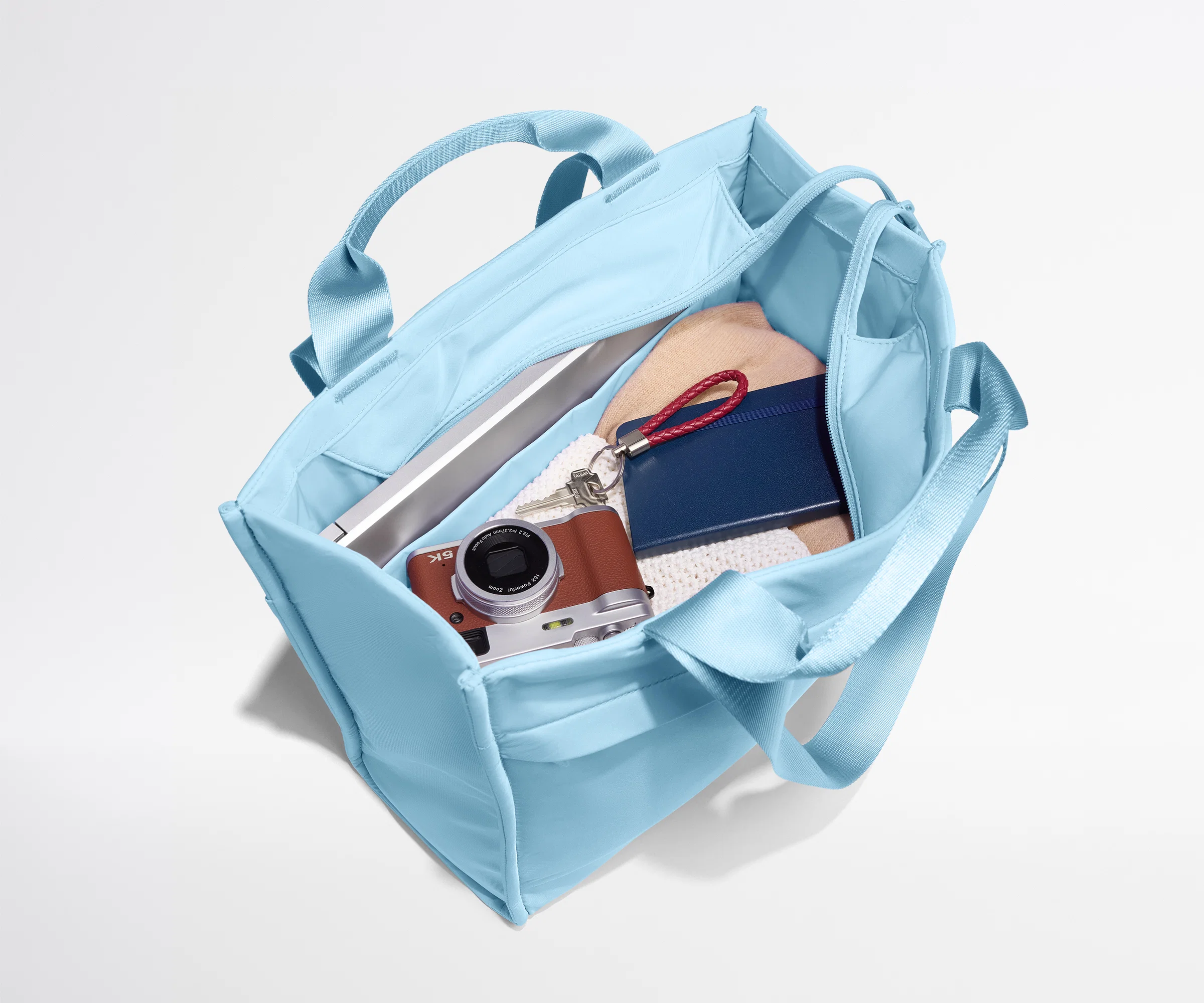 Featherlight Daily Tote in Opal Blue - Image 3
